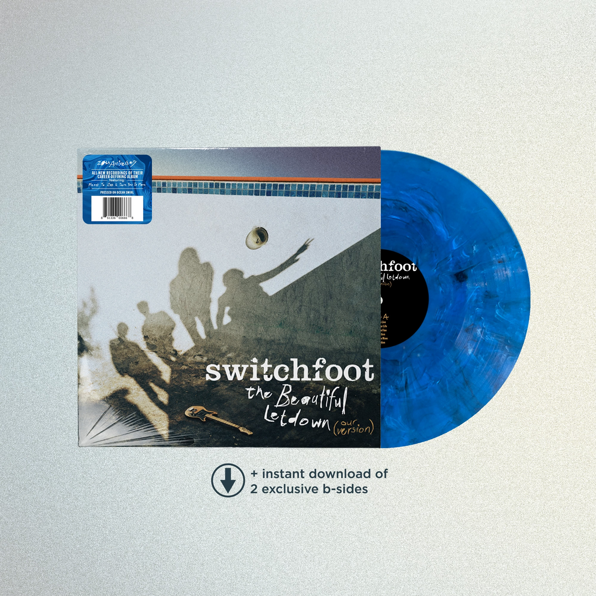 The Beautiful Letdown (Our Version) - Ocean Swirl Vinyl.