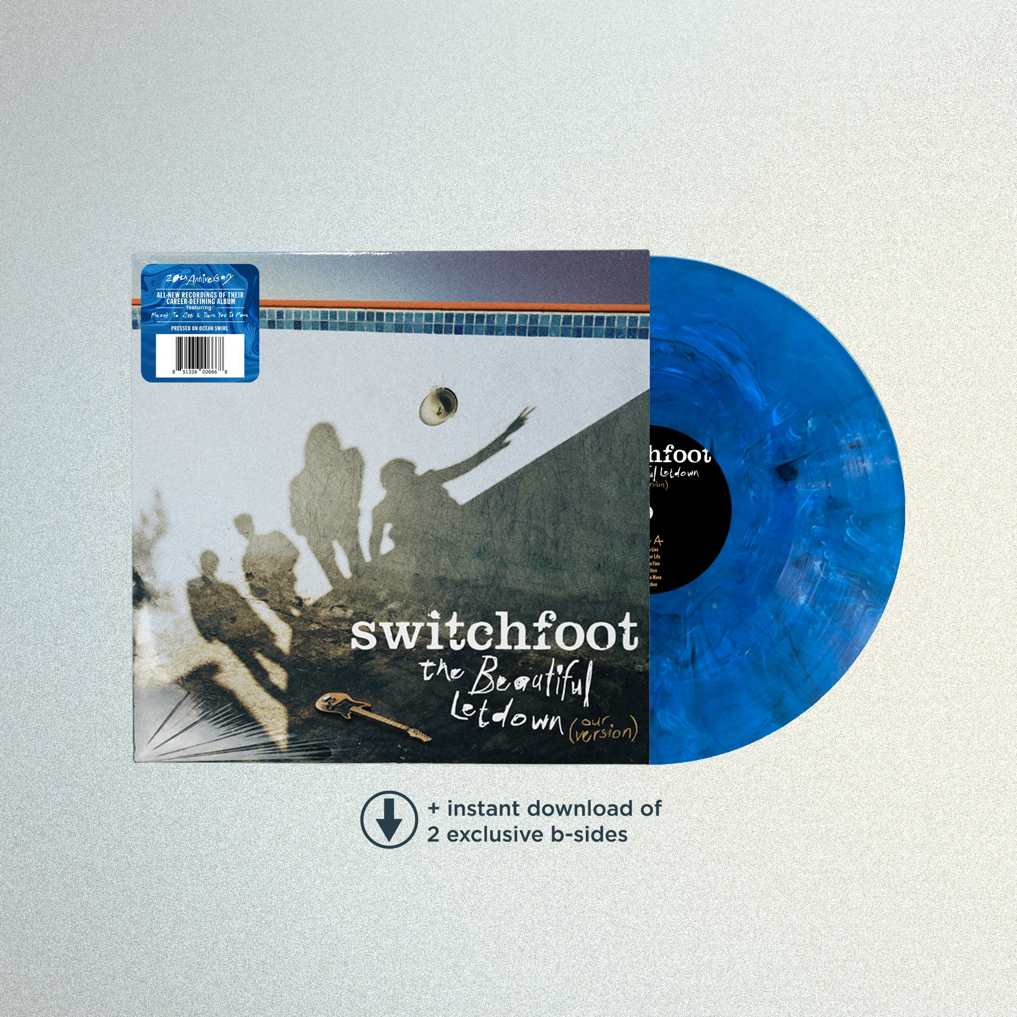 The Beautiful Letdown (Our Version) - Ocean Swirl Vinyl.
